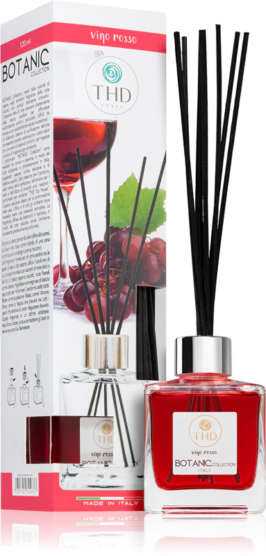 Difusor de fragrância THD Botanic Rosso Nobile