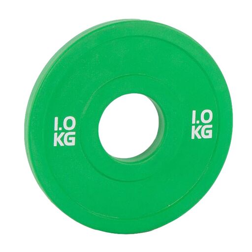 Deluxe Color Fractional Fitness Bumper Disc