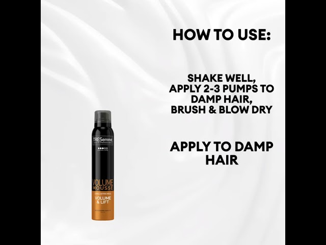 TRESemme volum- og løfthårmousse 200 ml