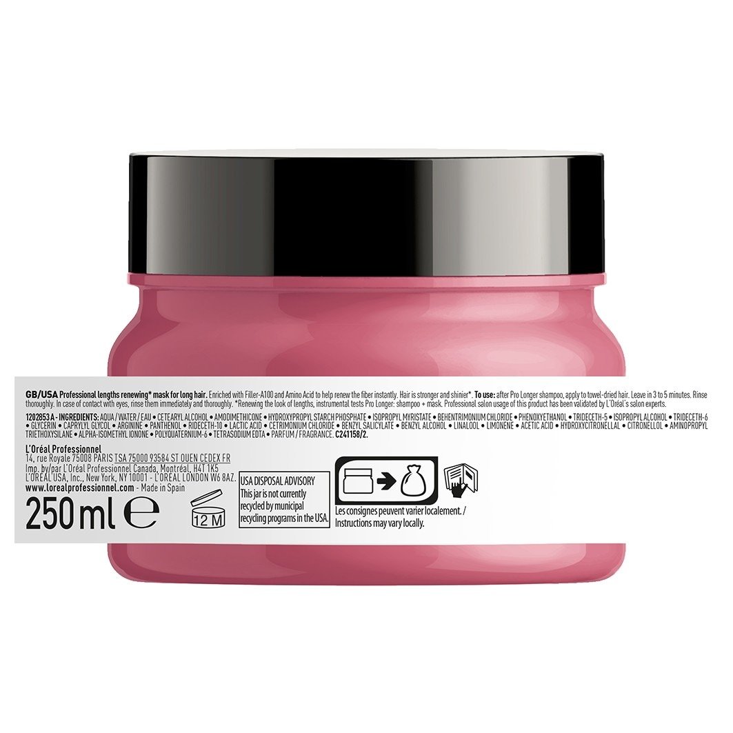 L'Oréal Professionnel matu maska Pro ilgāku garumu atjaunojoša – 250 ml