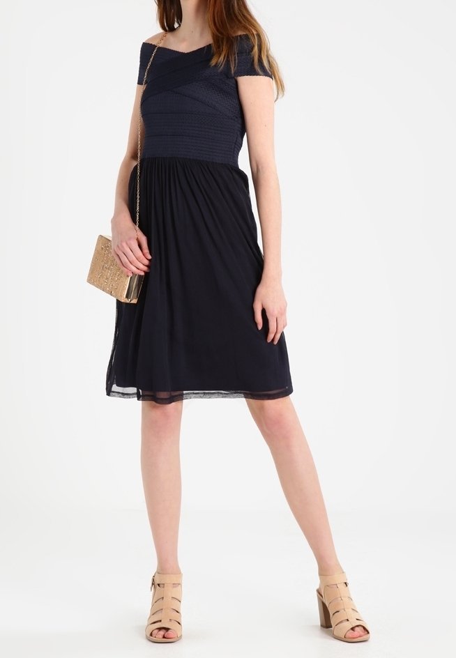 Esprit Collection cocktailjurk / feestjurk - donkerblauw