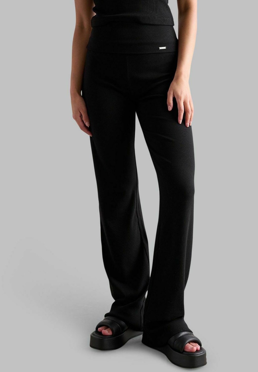 aim'n® EASE RIBBED - Broek - zwart