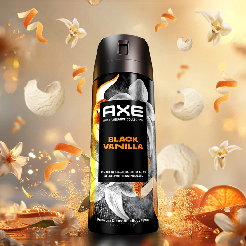 Axe Premium dezodorant v spreju z vonjem črne vanilije