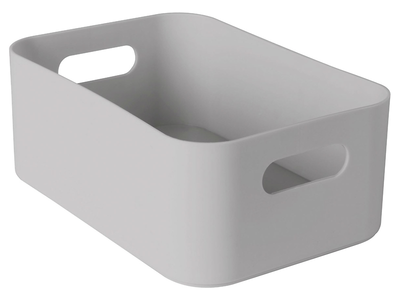 Organizer koszyk Makeup 8,5x15 cm szary
