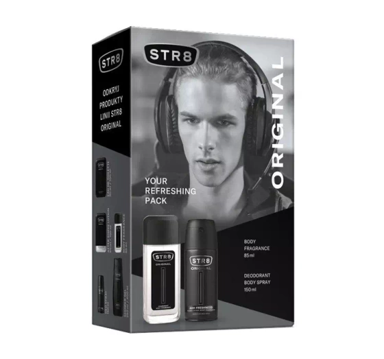 STR8 Original zapachowy spray z atomizerem 85 ml   dezodorant spray 150 ml