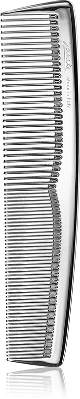 Janeke Chromium Line Toilette Comb Isompi hiuskampa