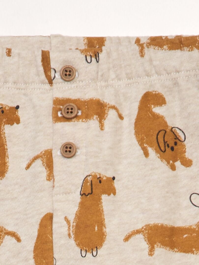 Lange legging - BEIGE