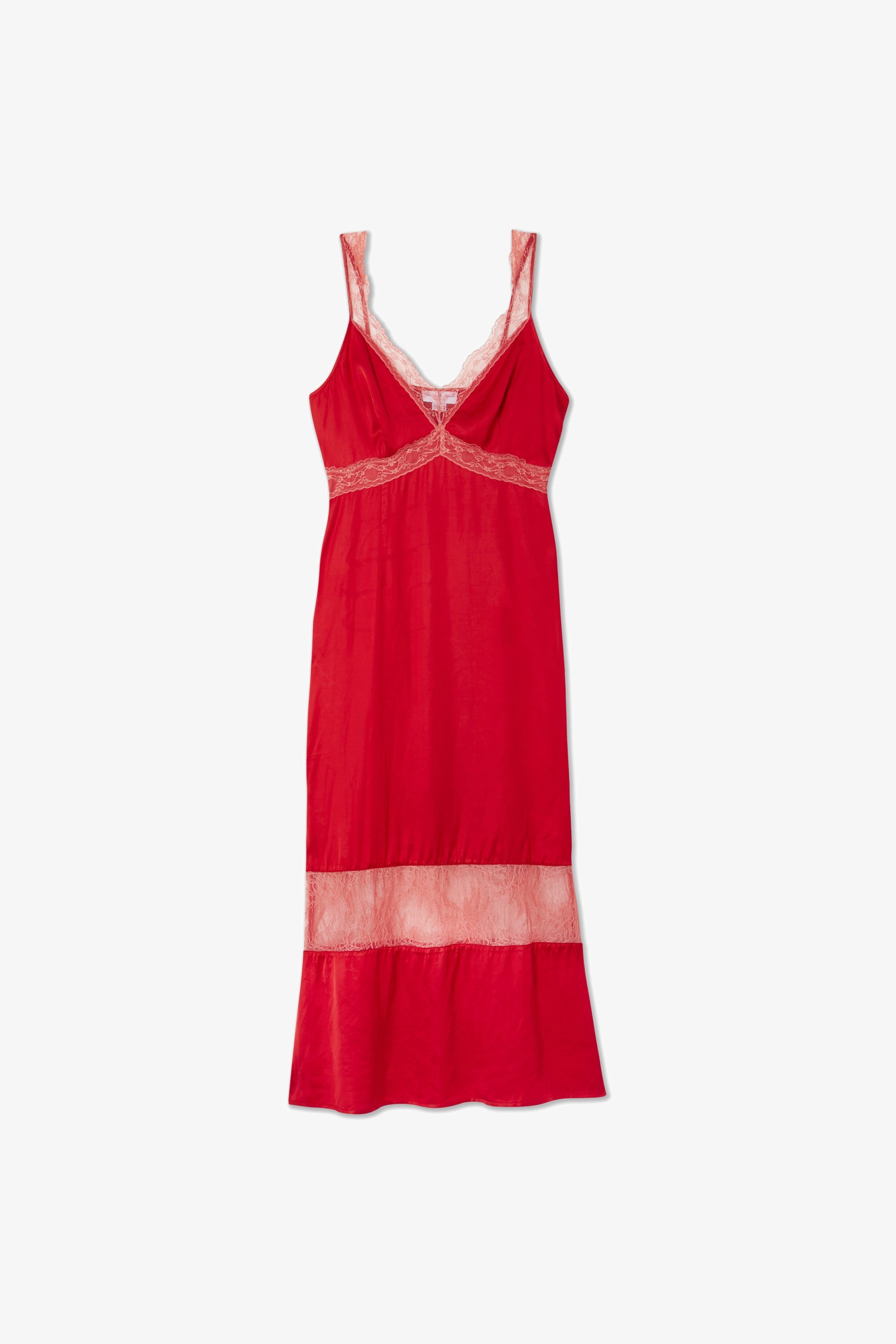 Never Fully Dressed CICI JURK - Maxi-jurk - rood