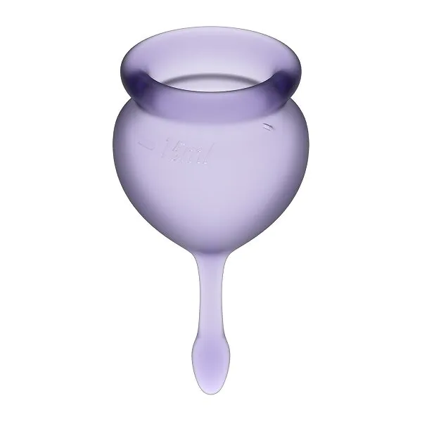 Satisfyer Feel Good Menstrual Cup Lila