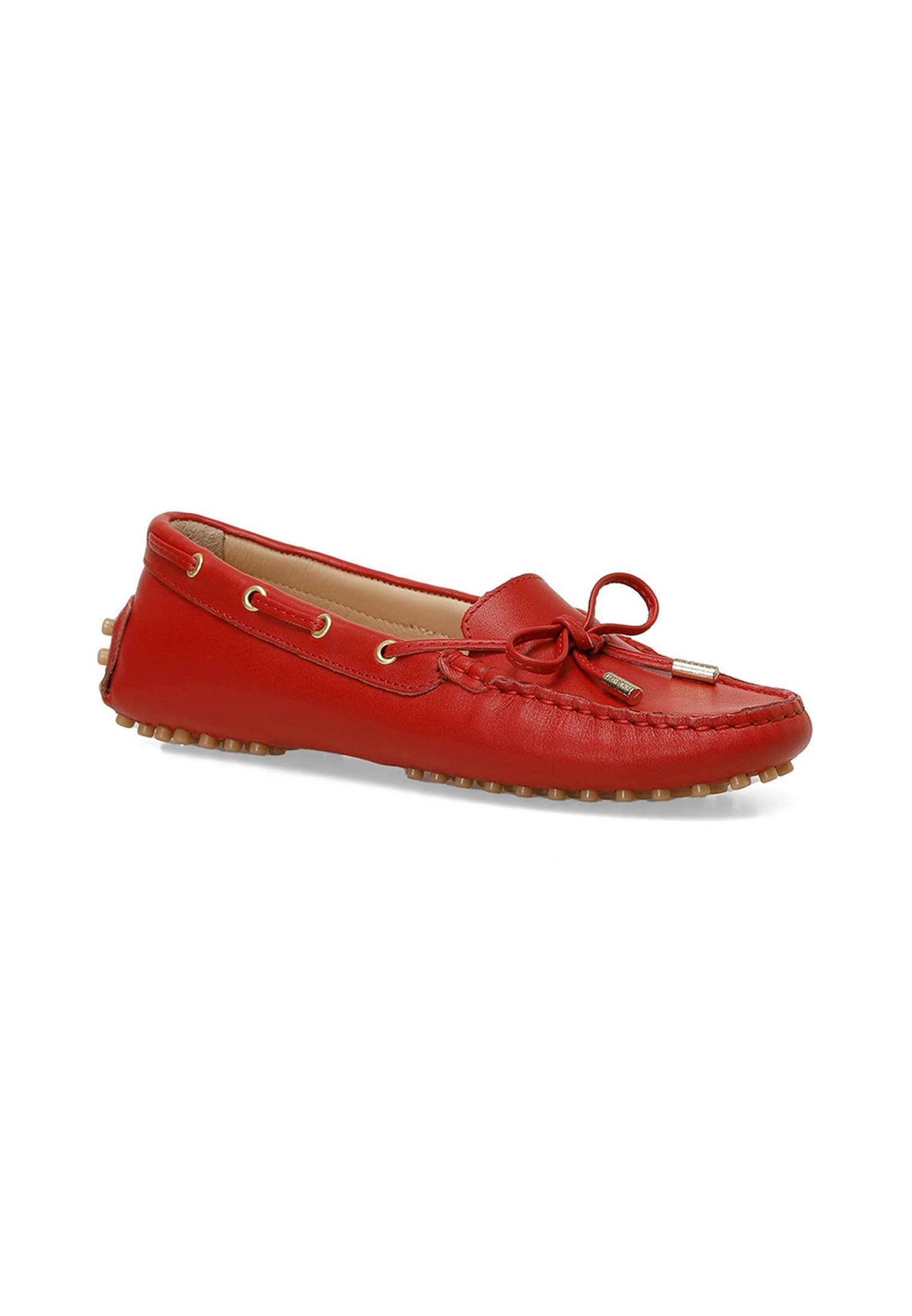 Scarpe da barca Nine West - rosse