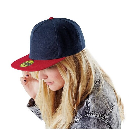  Gorra/visera Plana Original Beechfield (Paquete De 2)