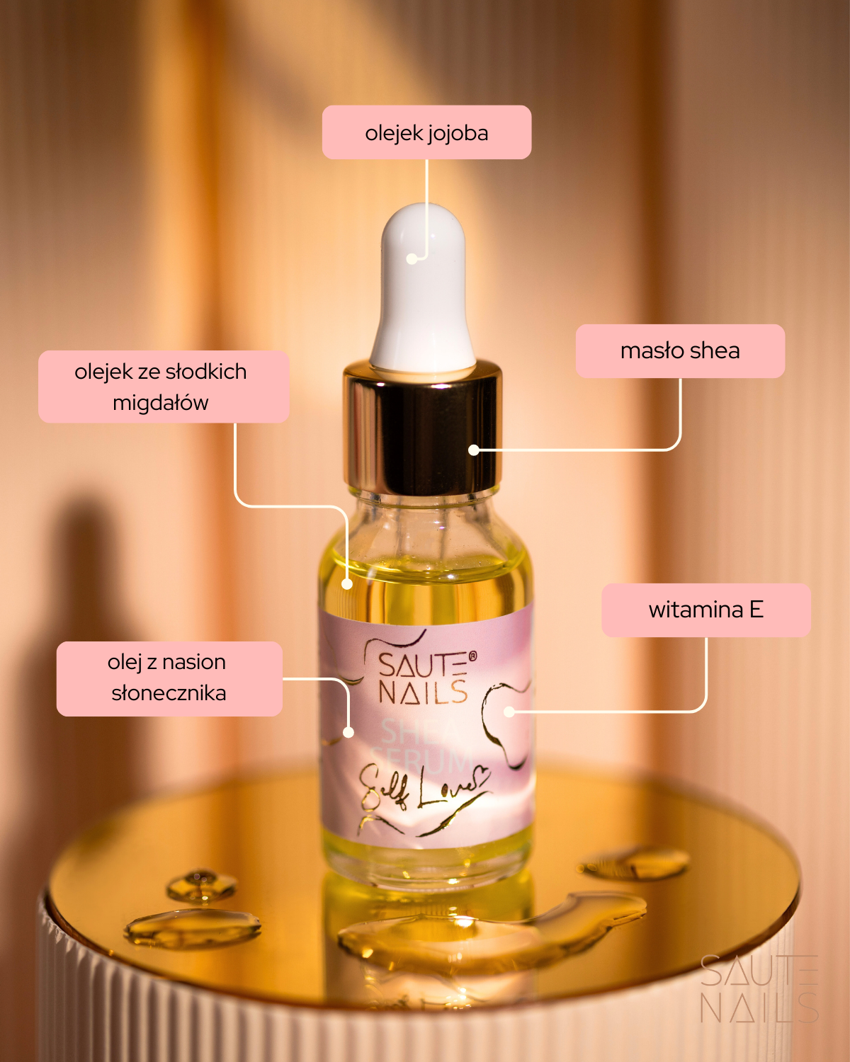 Saute Nails Self Love Shea Serum