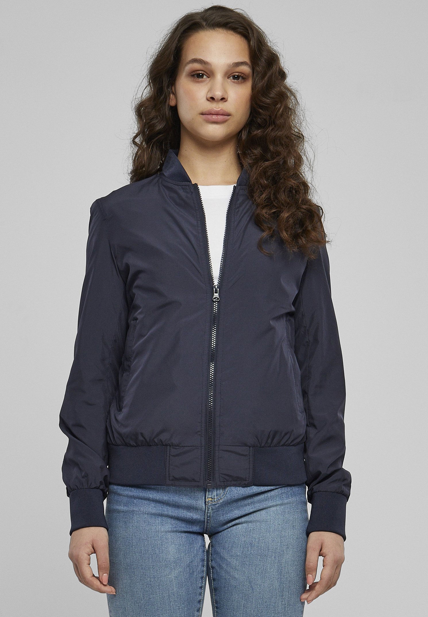 Urban Classics bomberjack - marineblauw