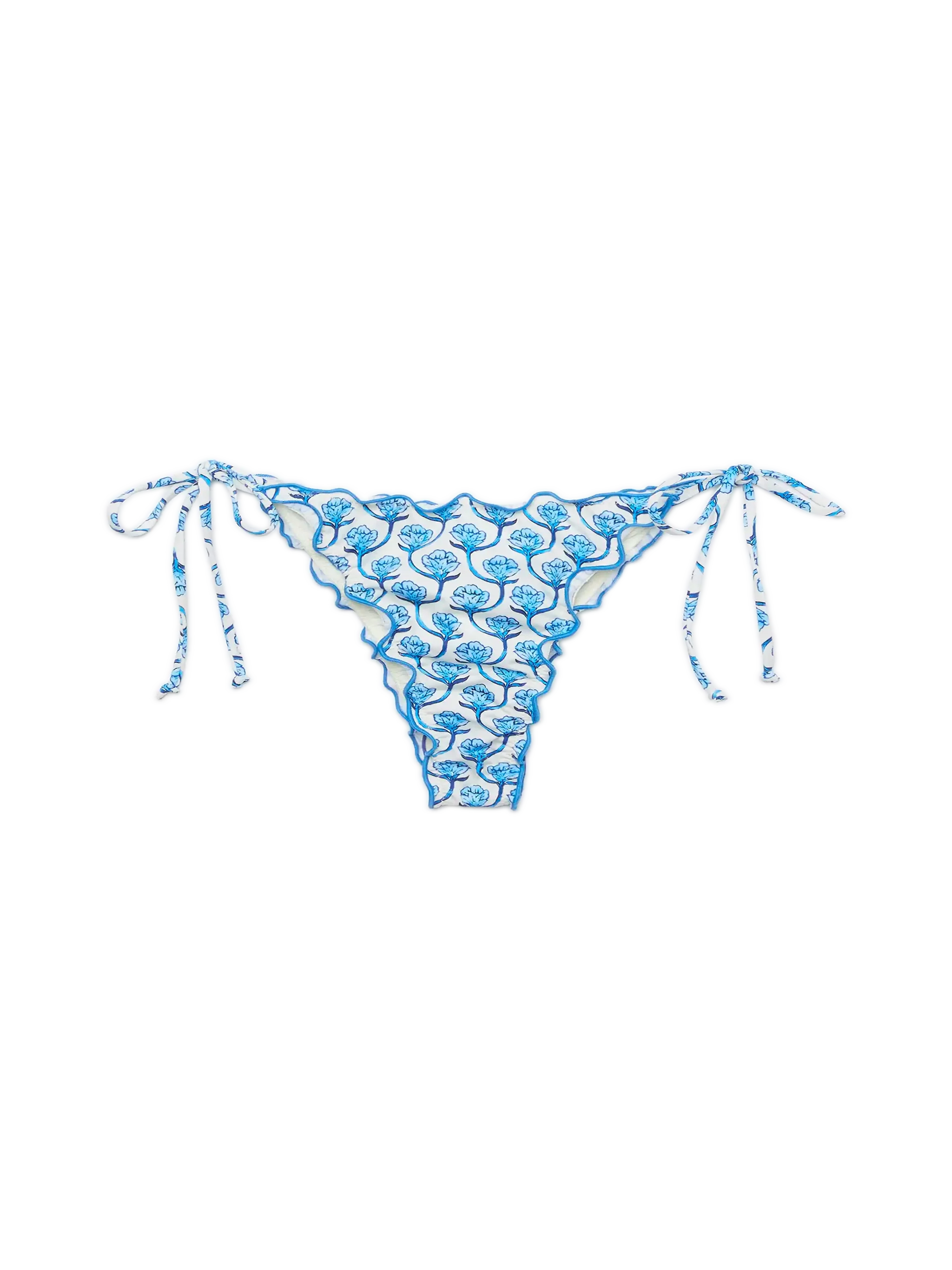 Slip de bain Miami à imprimé floral et coupe échancrée