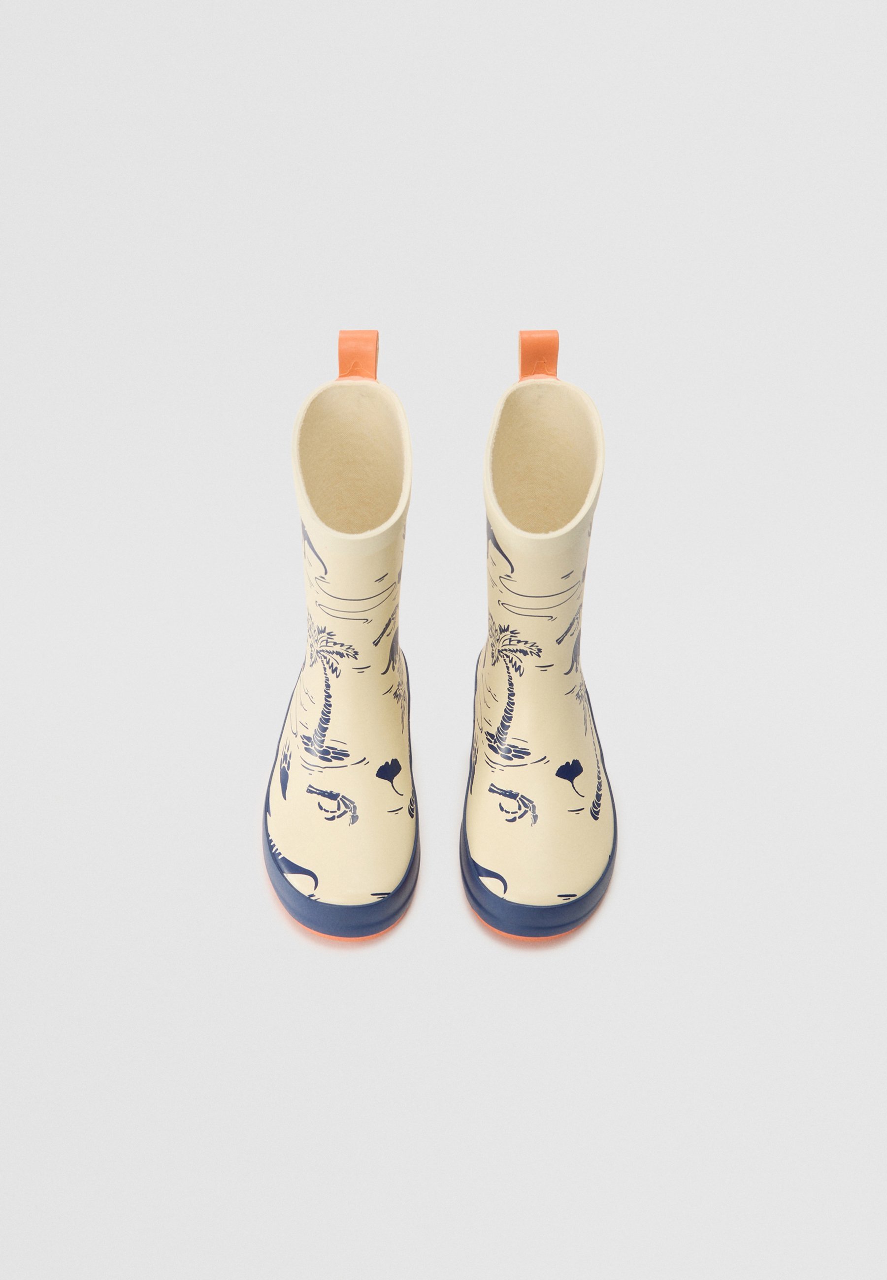Friboo regenlaarzen - beige