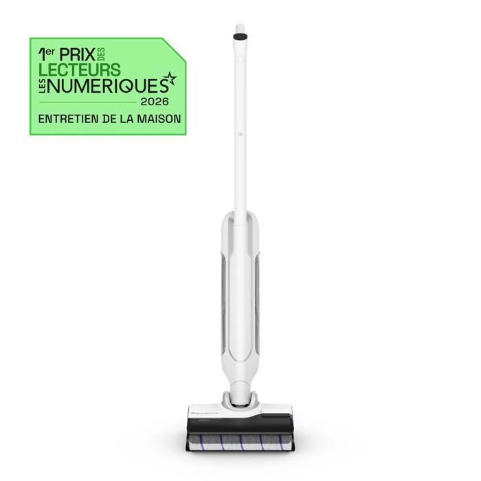 Rowenta X-Clean 10, Aspirateur laveur sans fil, 60min, Nettoie en un seul passage GZ7035WO