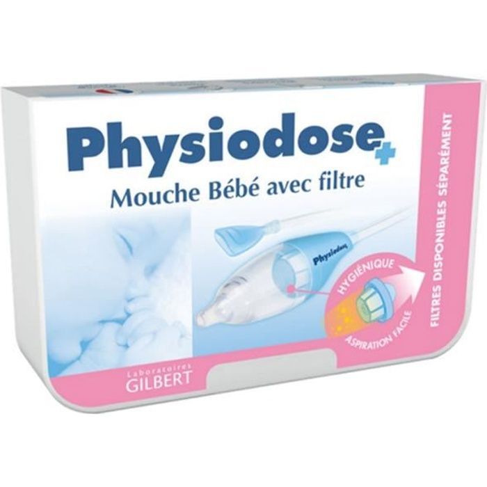 Aspiratore nasale per neonati Physiodose con filtri