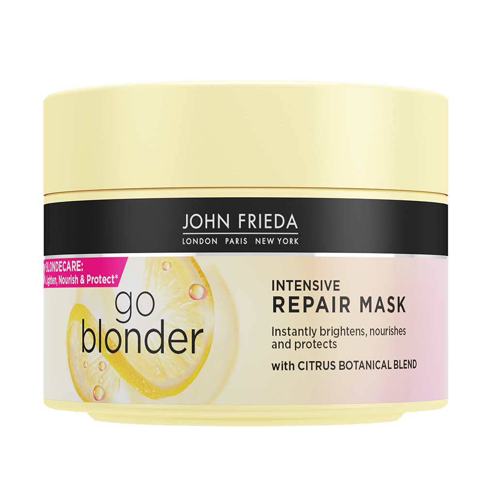 Sheer Blonde Go Blonder Intenzív Regeneráló Hajmaszk 250 ml - John Frieda