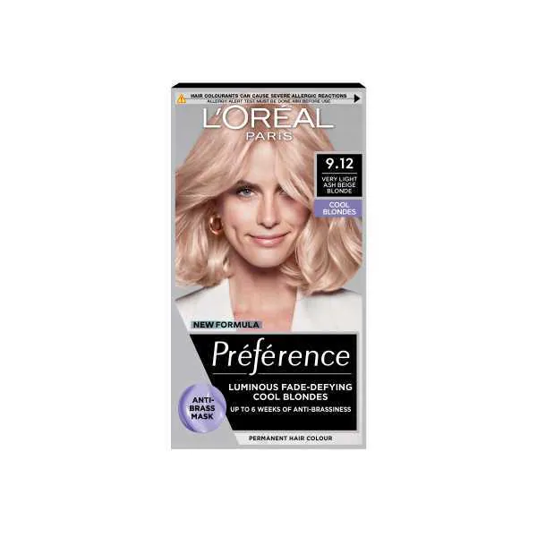 Barva na vlasy Preference Cool Blondes 9.12 Siberia
