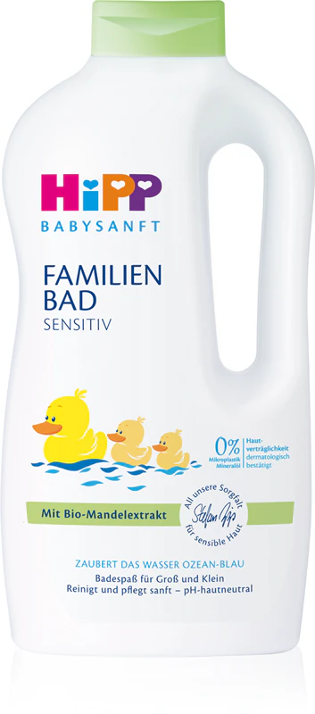 Espuma de banho Hipp Babysanft Sensitive