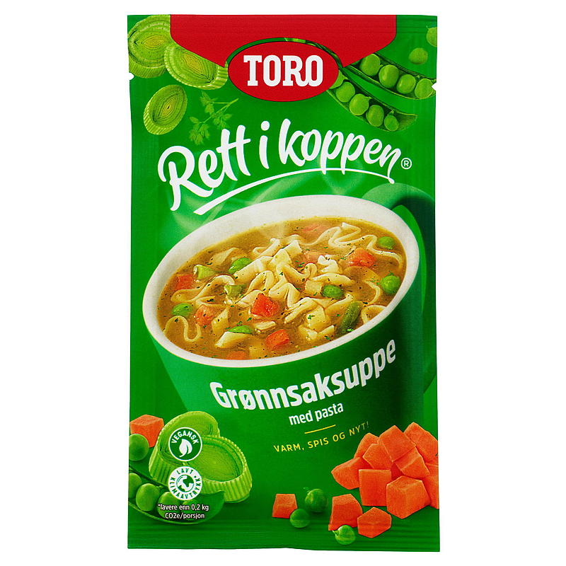 Toro-kuppikasviskeitto, Toro
