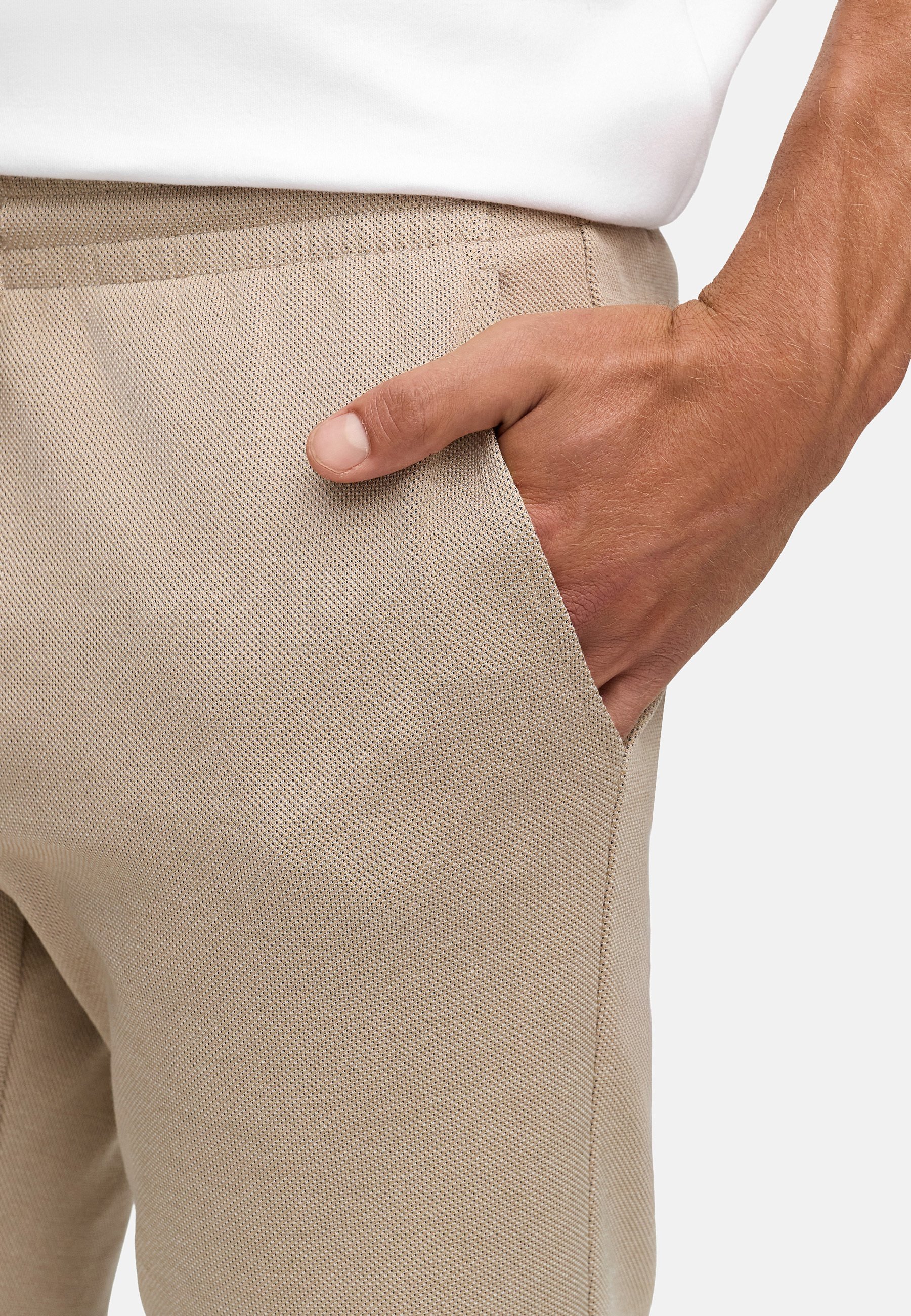 INDICODE JEANS Shorts - simply taupe