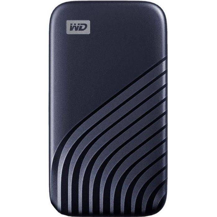 WD My Passport™ - SSD externo - 500 GB - USB-C - Azul (WDBAGF5000ABL-WESN)