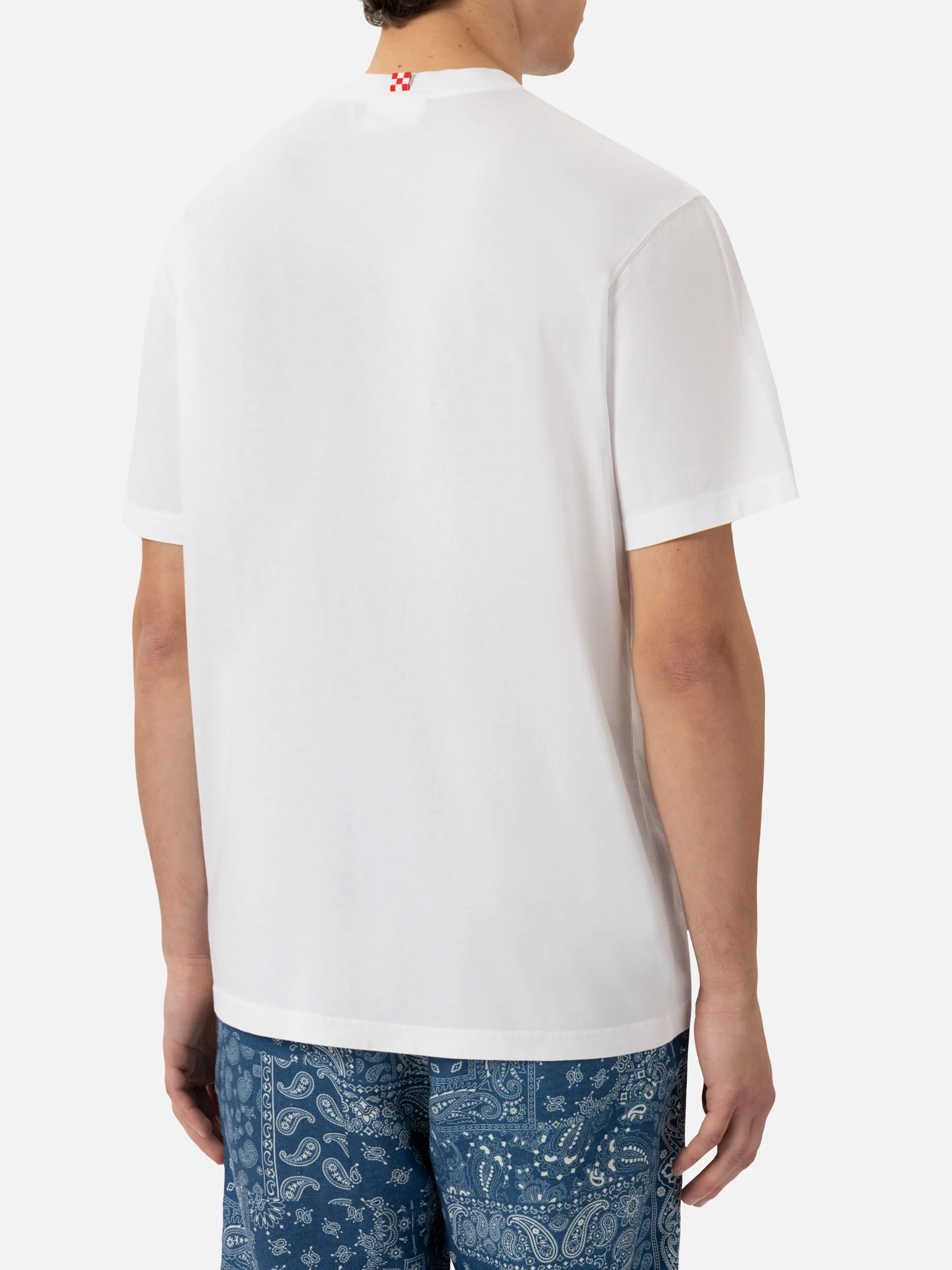 T-shirt Portofino in jersey di cotone classic fit con ricamo Aperol Sp