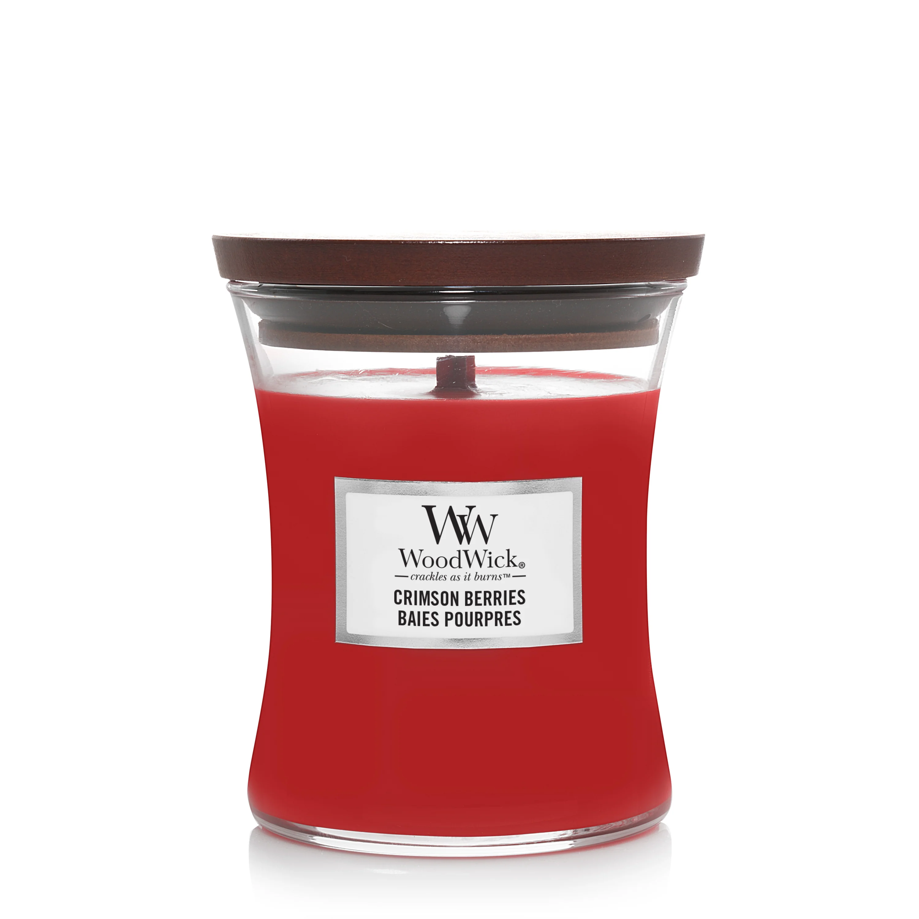Hourglass Candles Crimson Berries - Candela Profumata