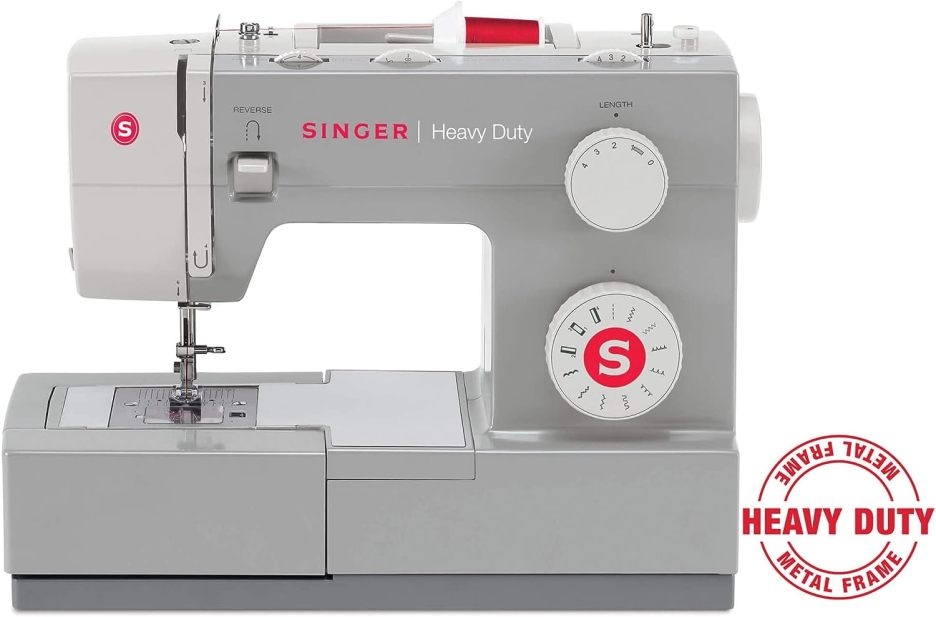 Singer 4411 zware naaimachine, grijs