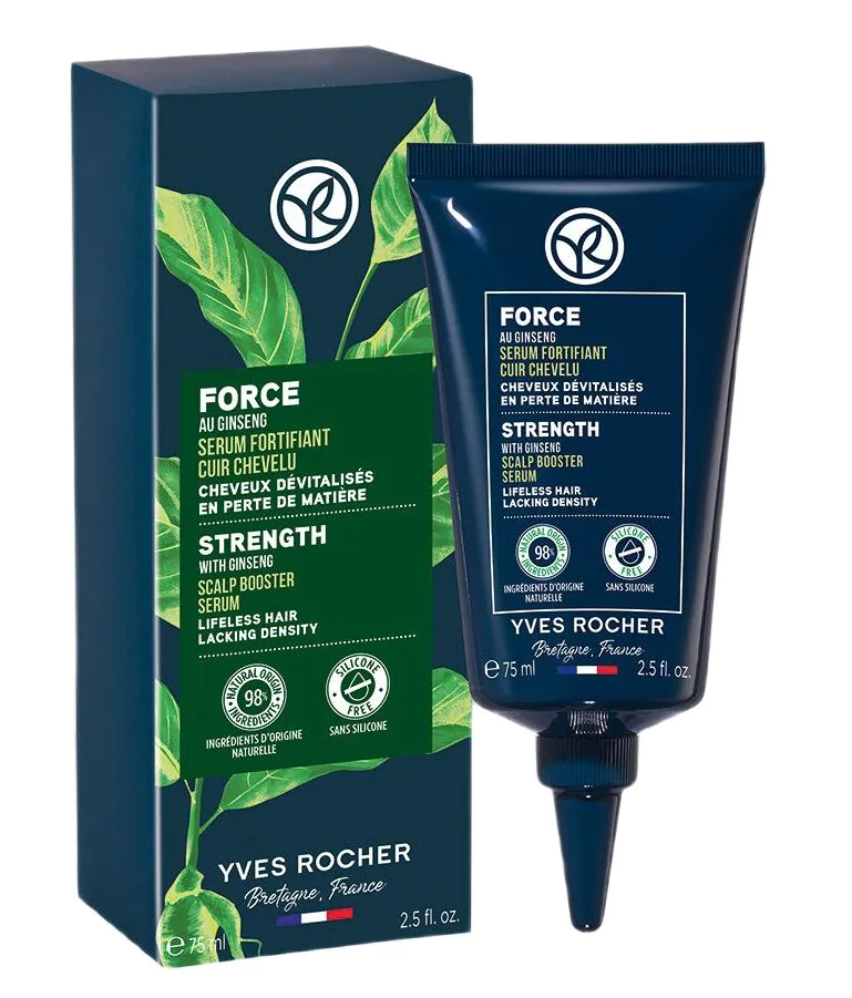 Yves Rocher Serum wzmacniające do skóry głowy i włosów z wyciągiem z żeń-szenia