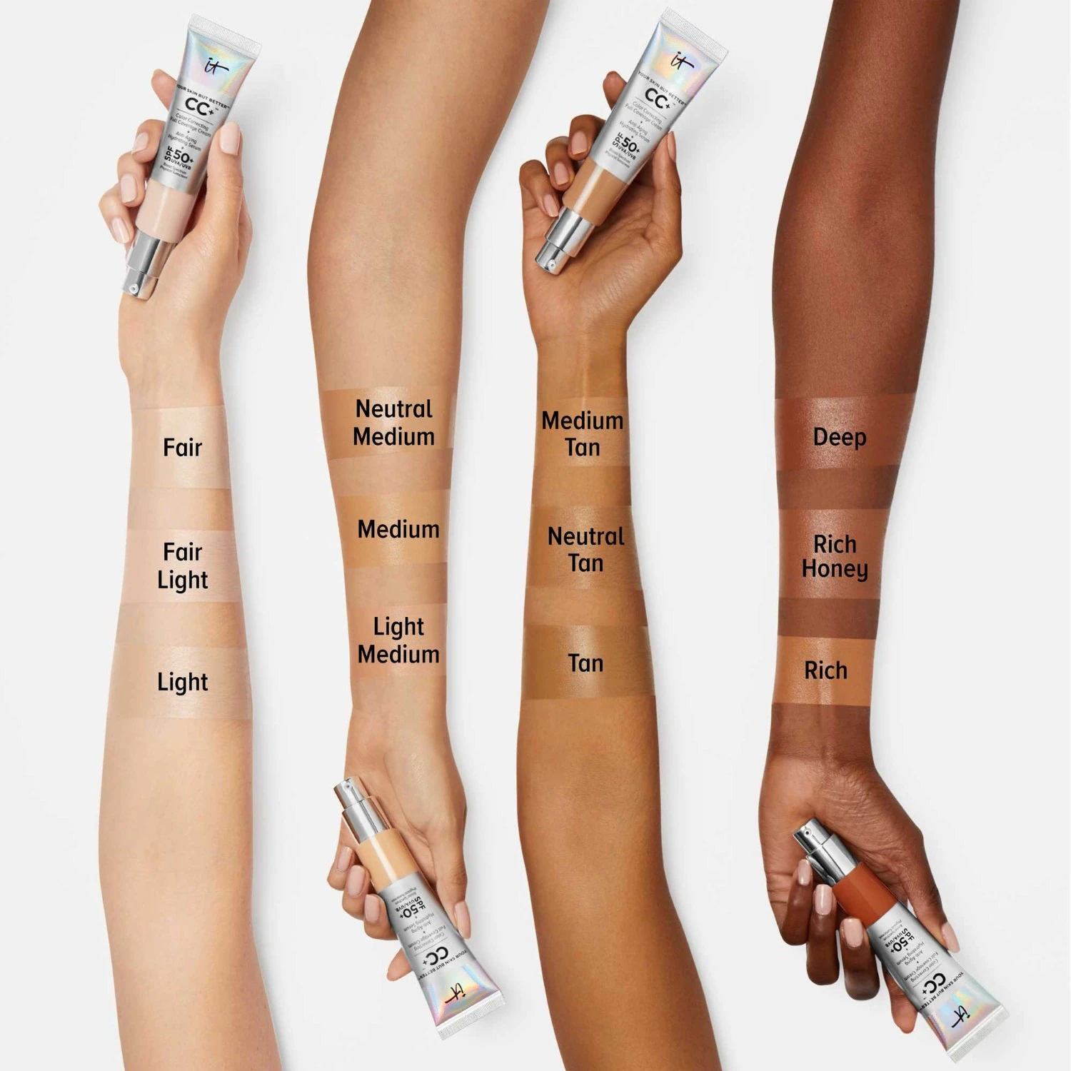 IT Cosmetics CC Crème Correctrice Haute Couvrance SPF 50+