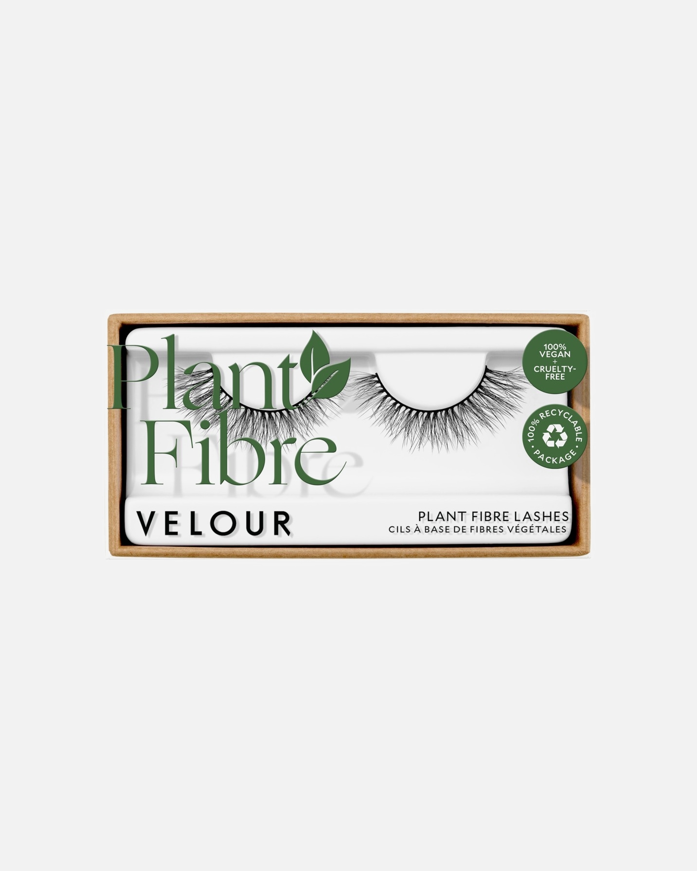 Faux cils Velour Beauty en fibres végétales, Cloud Nine – 1 pièce