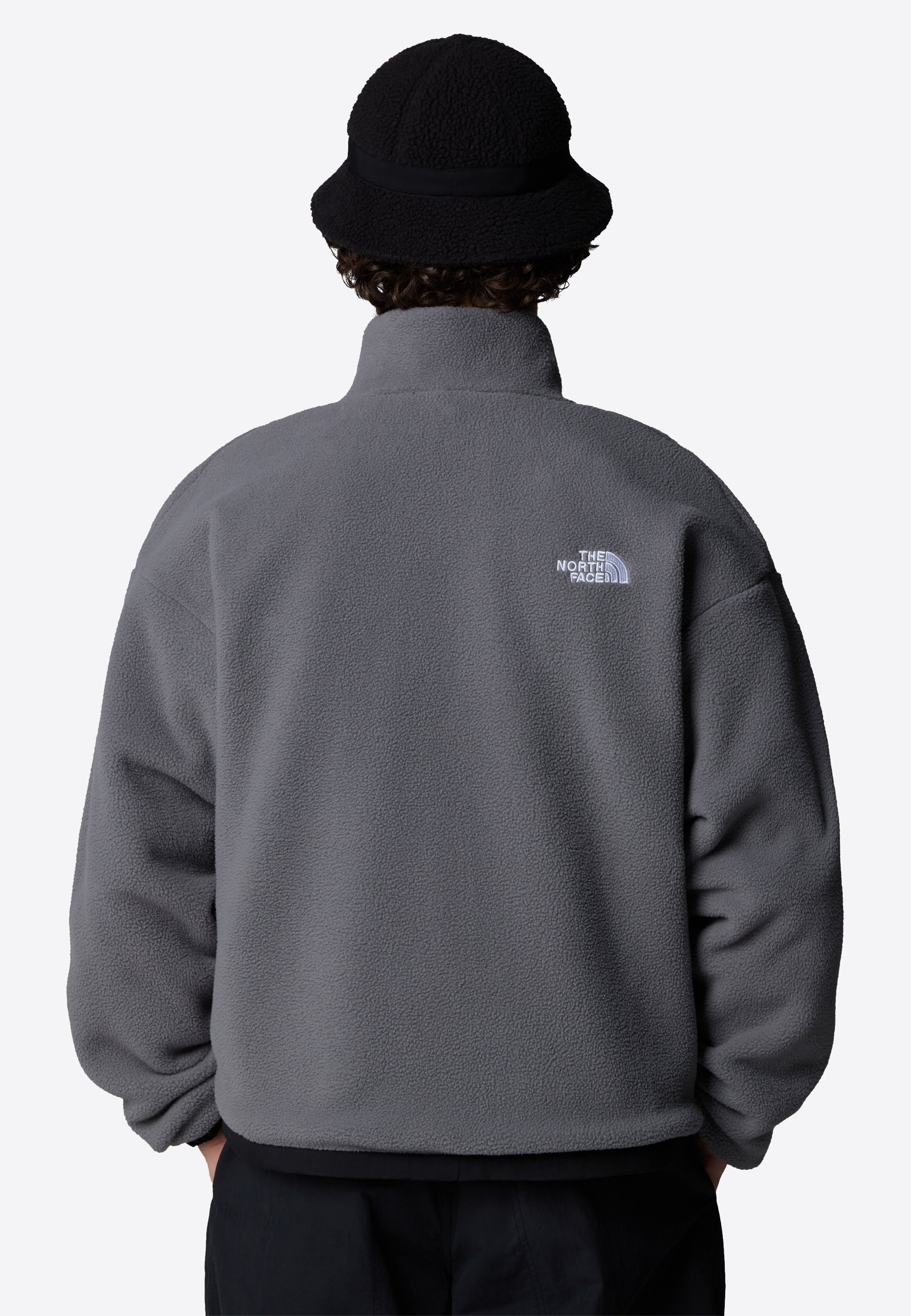 The North Face M YUMIORI REVERSIBLE JACKET - Fleecejack - tnf zwart gerookt parelmoer