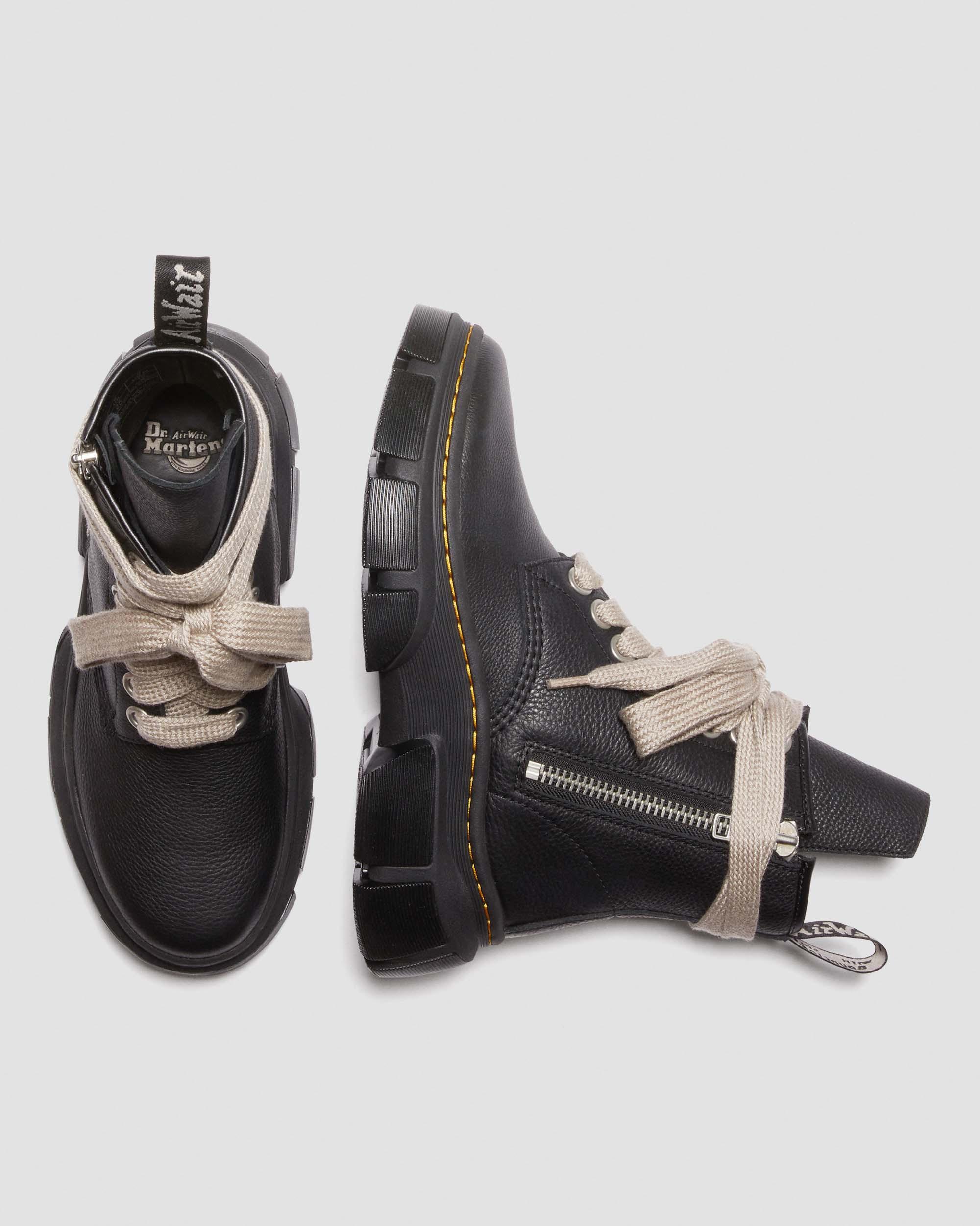 1460 Rick Owens DMXL Leather Lace Up Boots