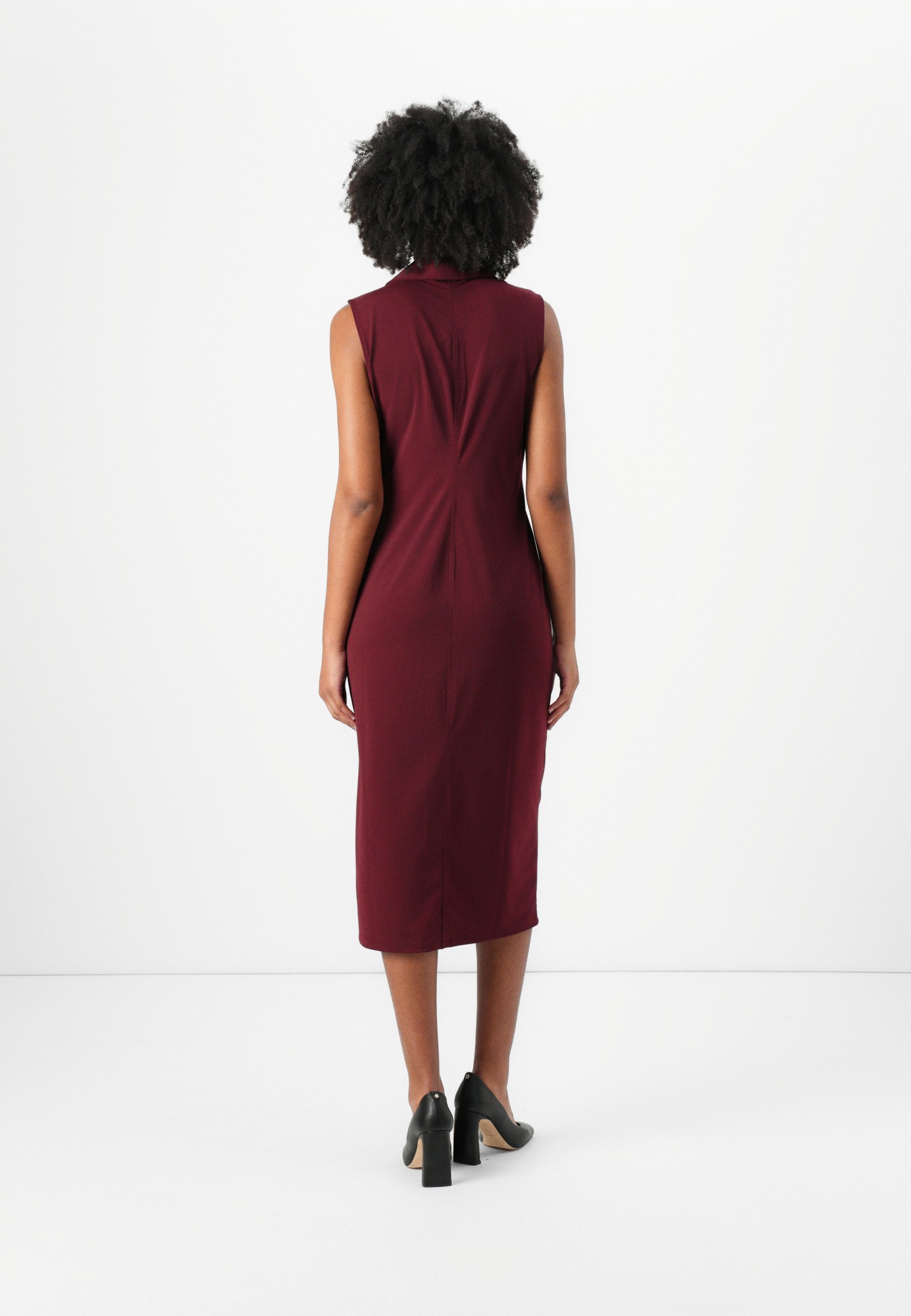 Robe Calvin Klein - Robe en jersey - Rouge foncé