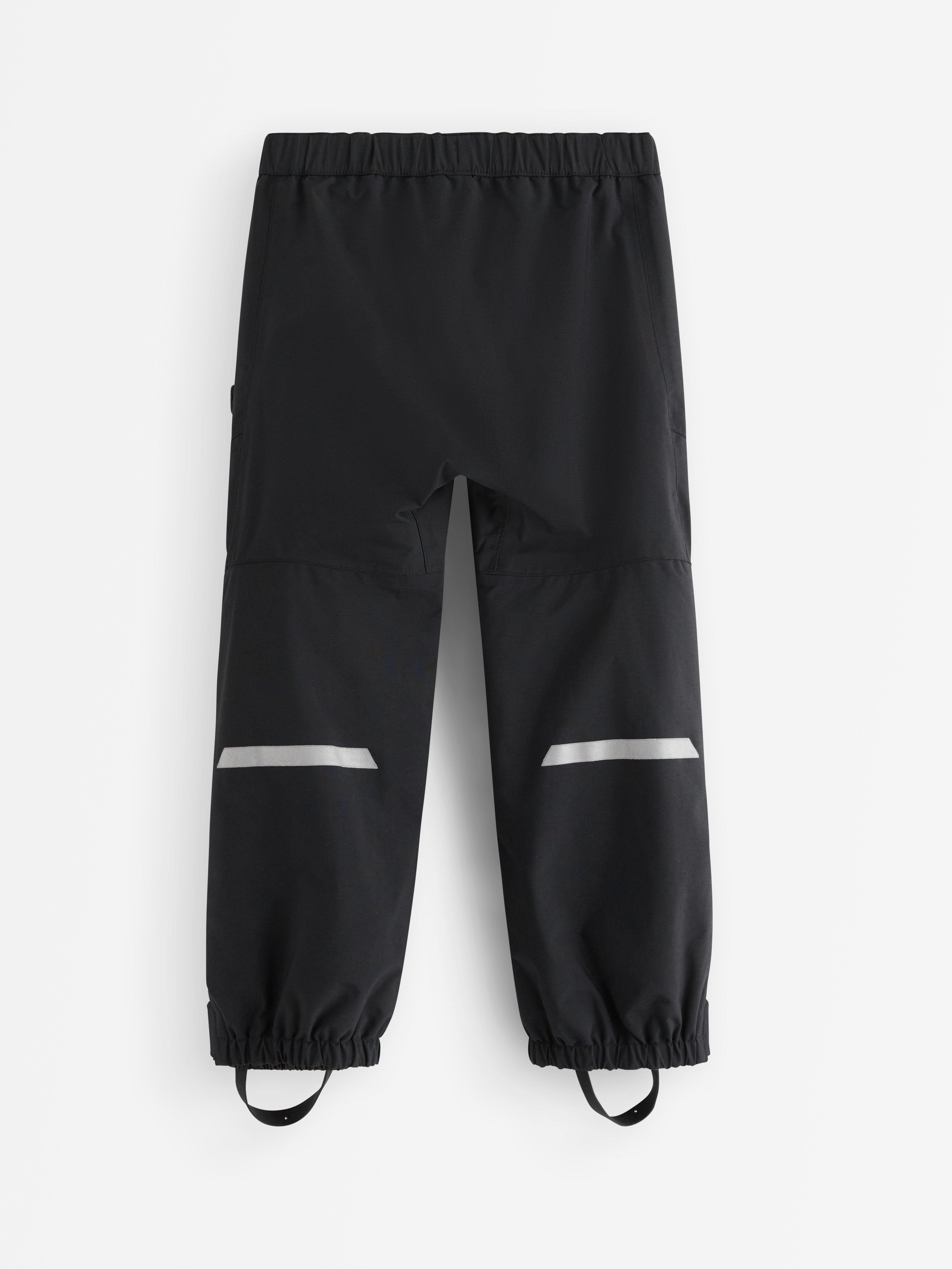 Vattentäta skalbyxor med justerbara ben – Kids Performance Wear Black
