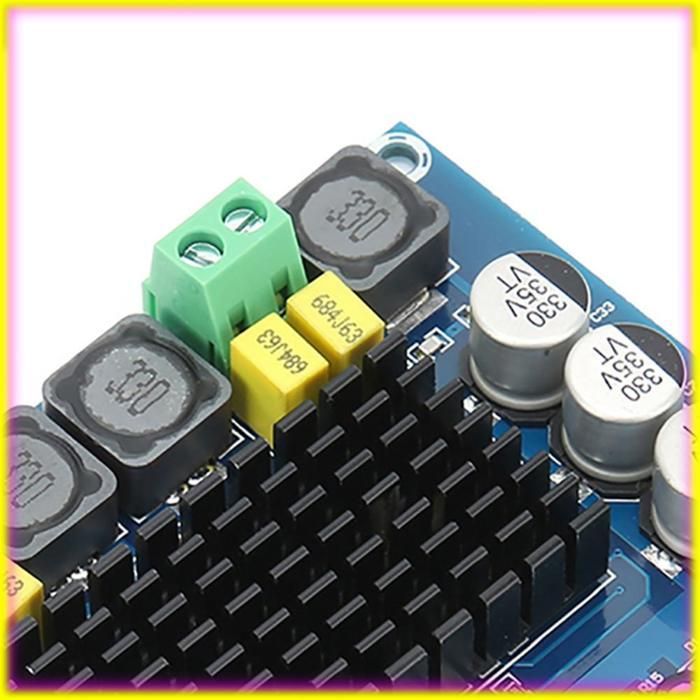 Placa amplificadora de potencia digital Keenso TPA3116D2, 120 W x 2, doble canal, para proyectores de vídeo.