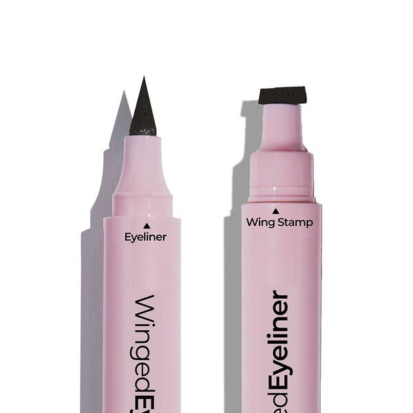 MCoBeauty melnais spārnoto acu zīmuļu zīmogs un šķidrais laineris duets<br>3ml