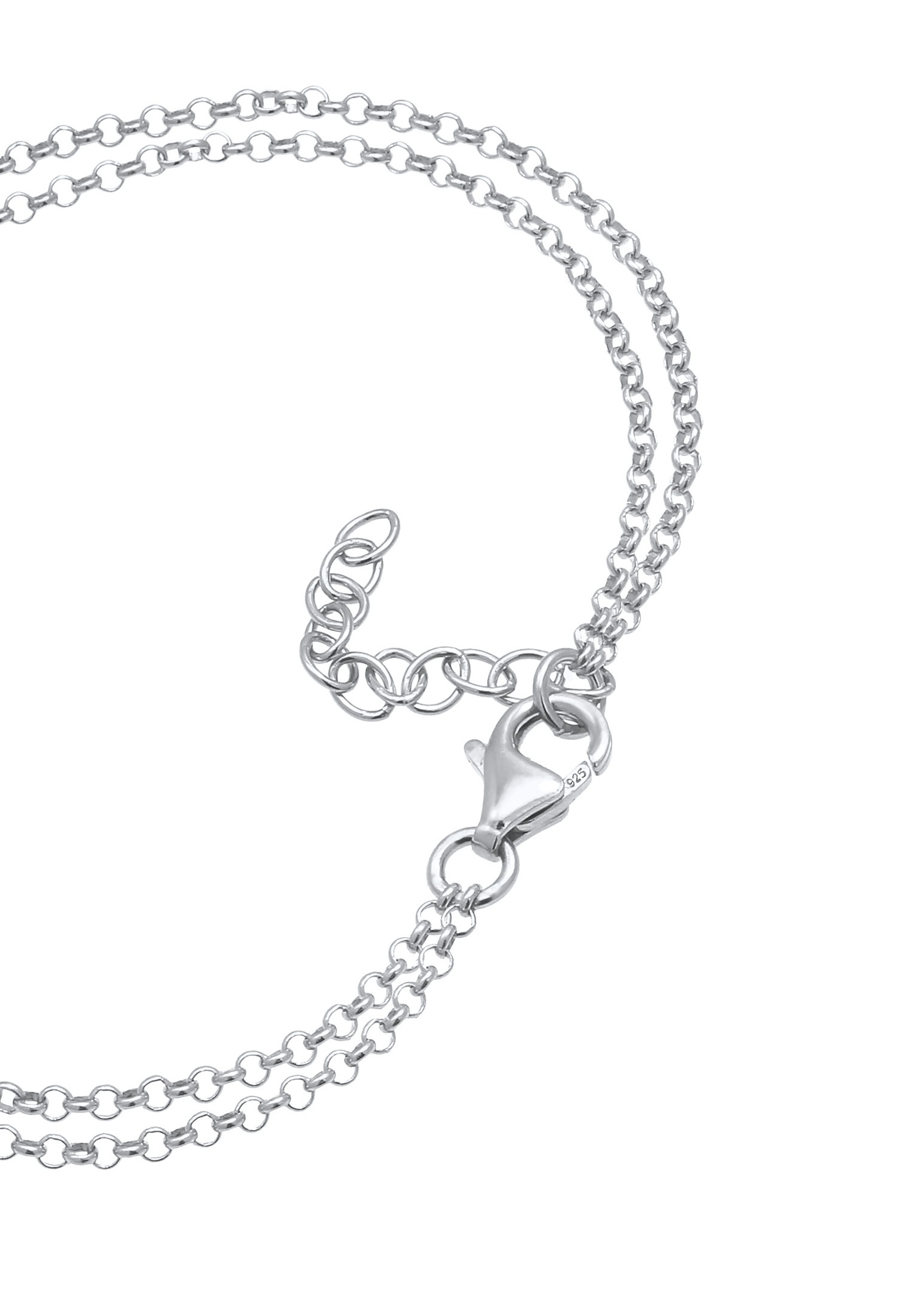 Elli Femmes Infinité Tendance Symbole en Argent Sterling 925