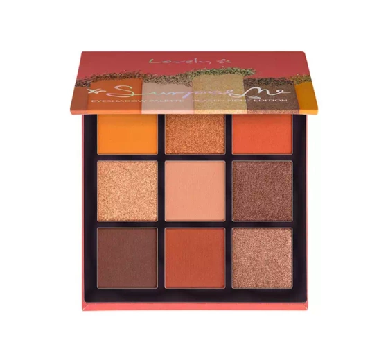 Lovely Surprise Me paleta cieni do powiek Peachy Sight 6 g