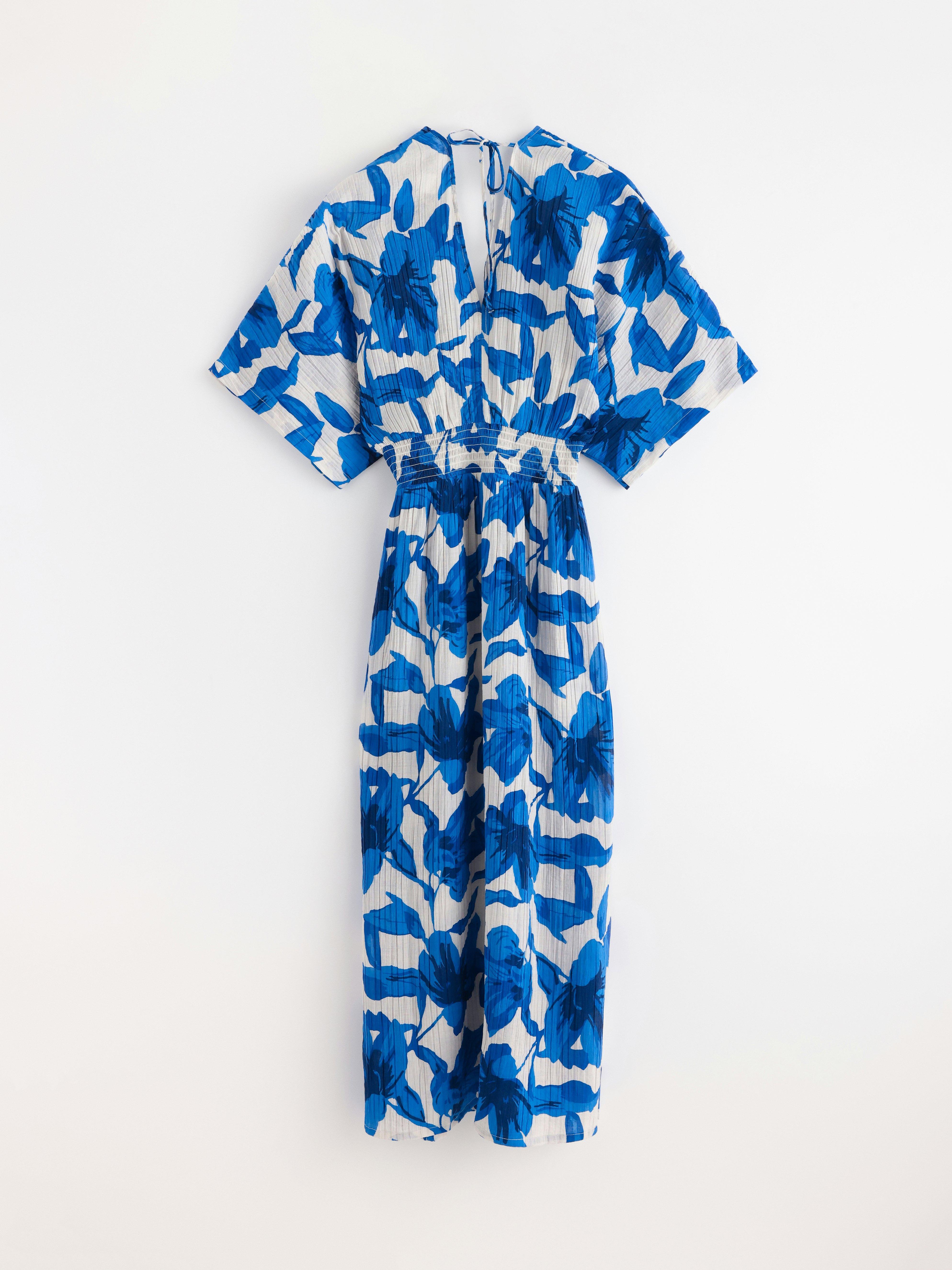 MOM-äitiysmekko Sininen