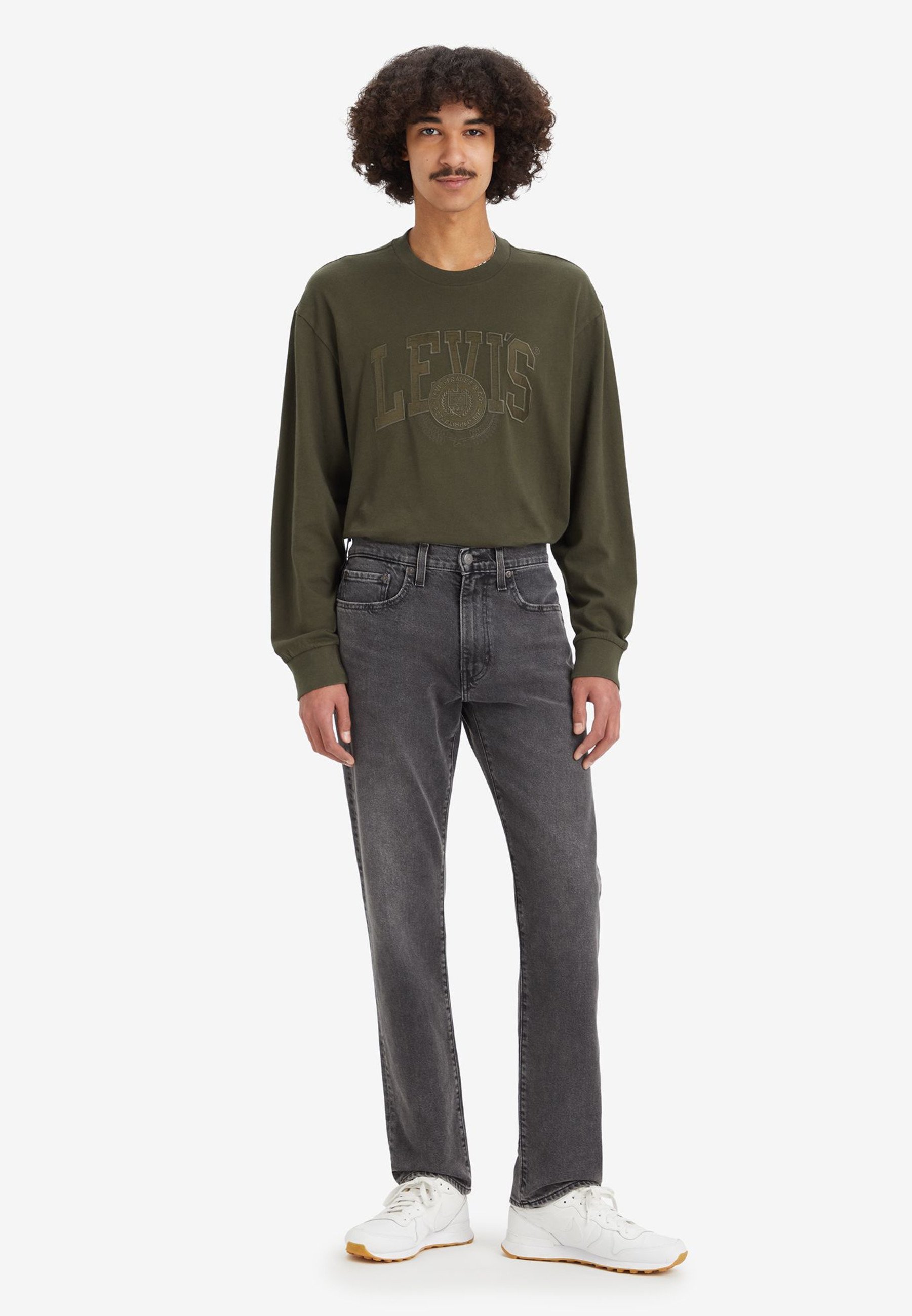 Levi's® 502™ TAPER - Jeans dalla vestibilità affusolata - color pepe
