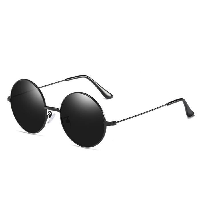 Gafas de sol SHARPHY para hombre, montura redonda retro, gafas de sol polarizadas de metal para hombre y mujer.