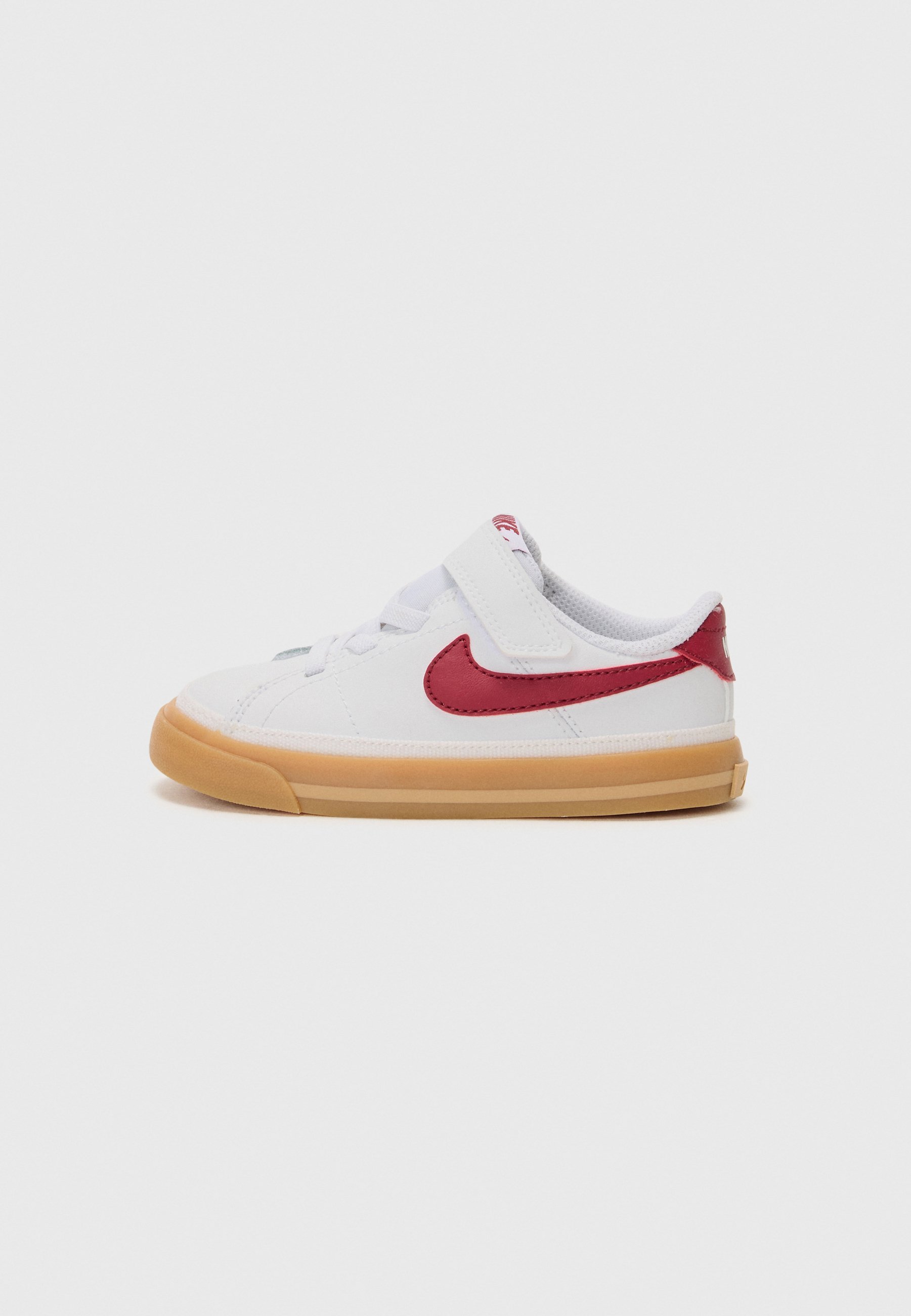 Nike Sportswear COURT LEGACY - Tenisky - white/team red/gum yellow