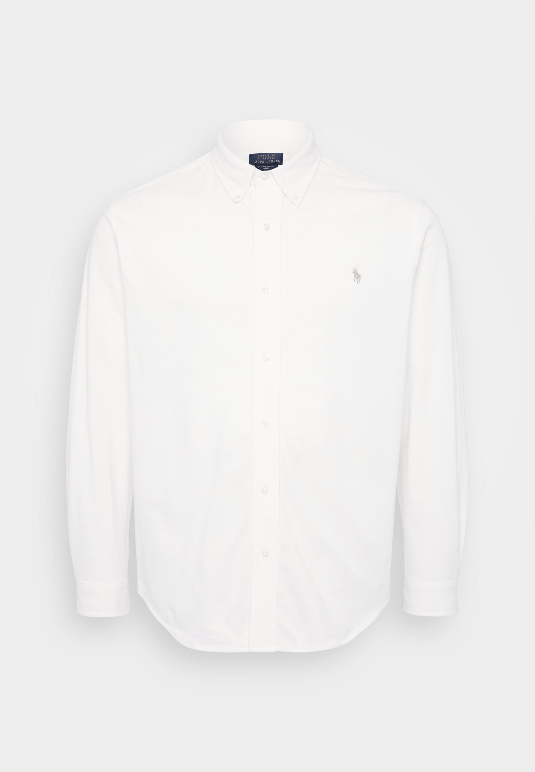 Polo Ralph Lauren Big & Tall FEATHERWEIGHT MESH MARŠKINĖLIAI - Marškiniai - šviesiai kreminiai