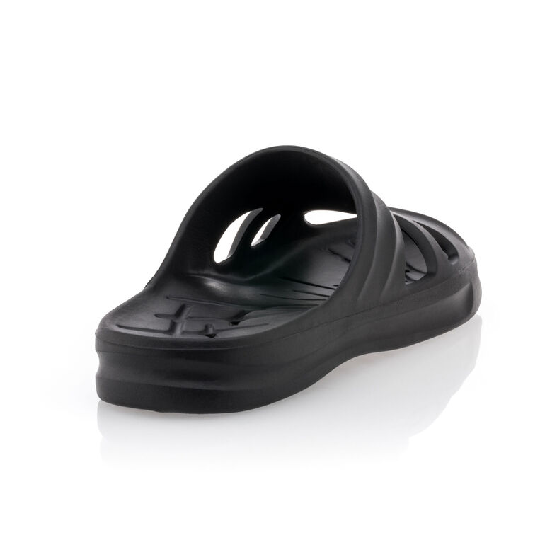 Zwarte teenslippers/sandalen voor heren