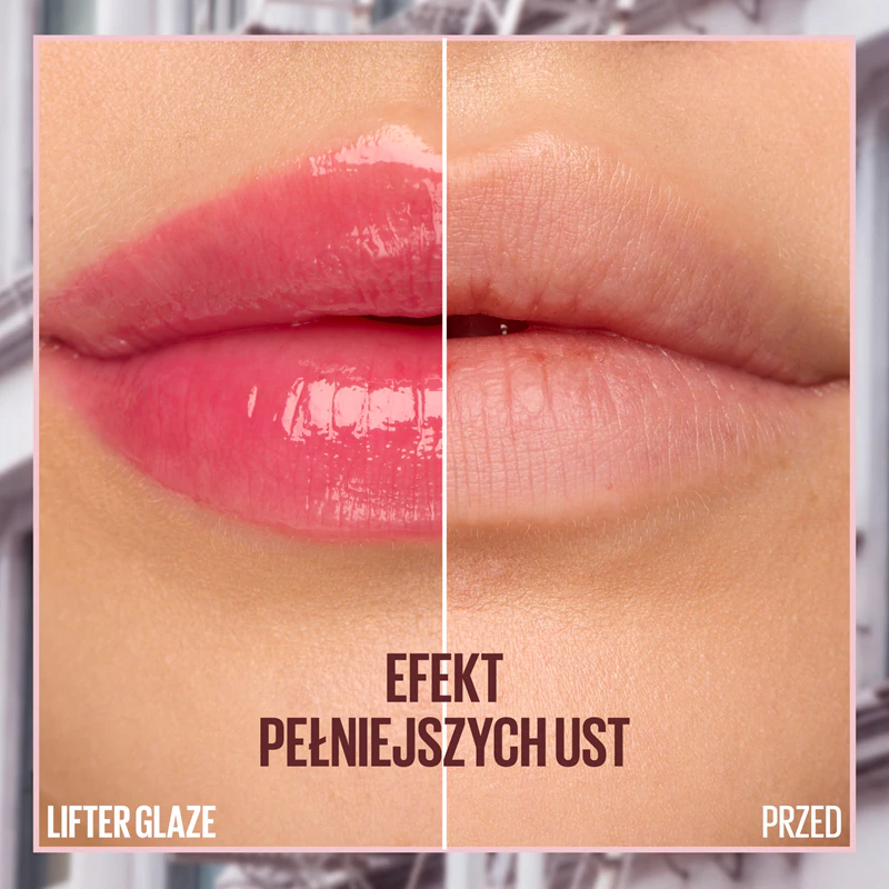 Bálsamo Labial Lifter Glaze da Maybelline New York, Intensamente Hidratante e com Alto Brilho.