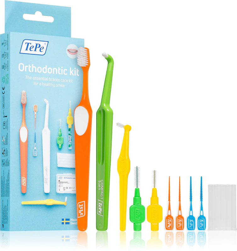 TePe Orthodontic Kit sada na čistenie ortodontických aparátov