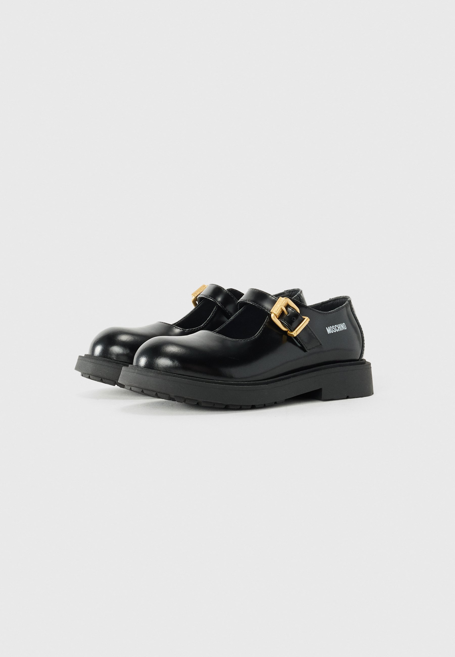 MOSCHINO UNISEXE - Mocassins - noirs